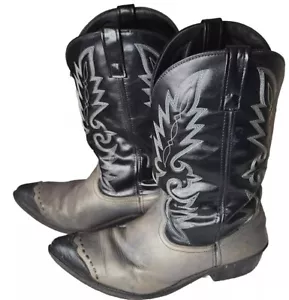 Laredo zweifarbige Herren Western Cowboystiefel 6782 Größe 8,5 D - Bild 1 von 4