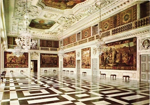 Cartolina Palazzo Christiansborg Sala dei Cavalieri non spedita - Foto 1 di 4