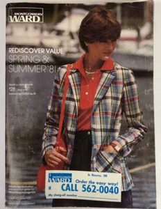 Montgomery Ward Katalog Frühjahr/Sommer 80er Mode 1981 - Bild 1 von 2