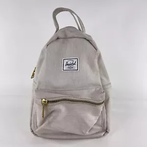 Herschel Supply Co. Nova Mini Backpack Beige school Daypack Bag - Picture 1 of 11