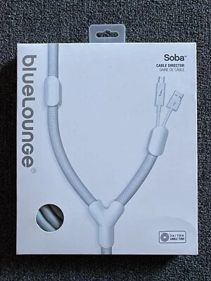 BlueLounge Soba White 3 M Cable Clip/Clamp organiser 3m SB-WH - Image 1 of 4