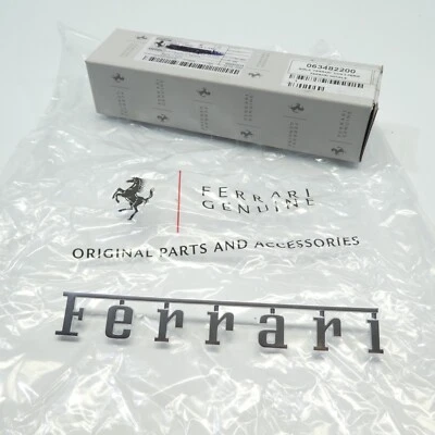 Original Ferrari Portofino F8 SF90 Enzo Schriftzug Emblem hinten BADGE SCRIPT - Bild 1 von 4