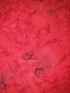 Batik Cotton Quilting Craft Sewing Fabric Metre Fat Quarter Midnight Red Marble - Picture 1 of 3