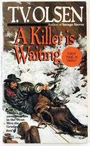 A Killer Is Waiting by T. V. Olsen 1988 Fawcett Paperback - Picture 1 of 1
