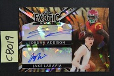 2023 Leaf Exotic - JORDAN ADDISON / JAKE LARAVIA - Dual RC Auto 1/1 (C8019