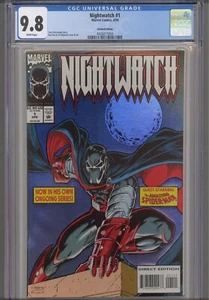 Nightwatch #1 CGC 9.8 1994 Marvel Comics Holofoil Edition Al Milgrom Cover & Art - Bild 1 von 6