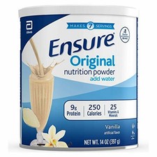 UPC 070074677590 product image for Ensure Original Nutrition Shake Powder with 9 grams of protein, Meal | upcitemdb.com