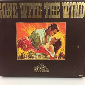 Set "Vom Winde verweht", 2 VHS-Kassetten mit Infoblatt Vintage - Bild 1 von 5