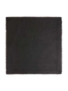 Guess Aw8290Vis03 Kefiah vintage orlo con frange nero taglia UK 3 - 8 - Foto 1 di 6