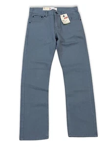 Levis 513 Jeans Kids 16 Regular 28X28 Gray Teens Denim Slim Fit Straight NWT - Picture 1 of 9