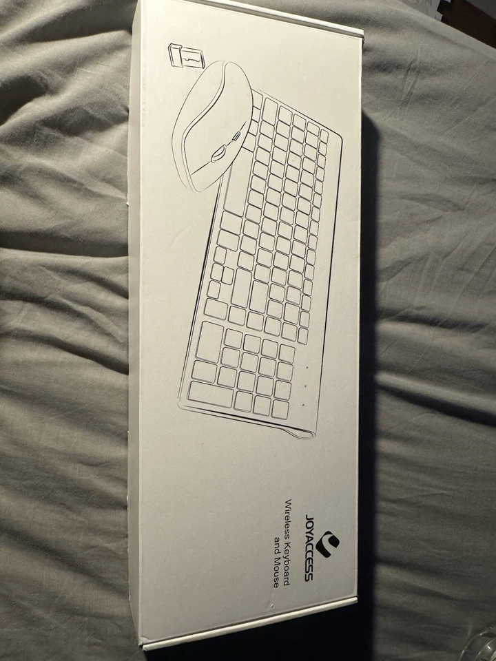 Wireless Keyboard and Mouse Combo,J JOYACCESS 2.4G Slim Wireless Keyboard Mo... - Image 1 of 4
