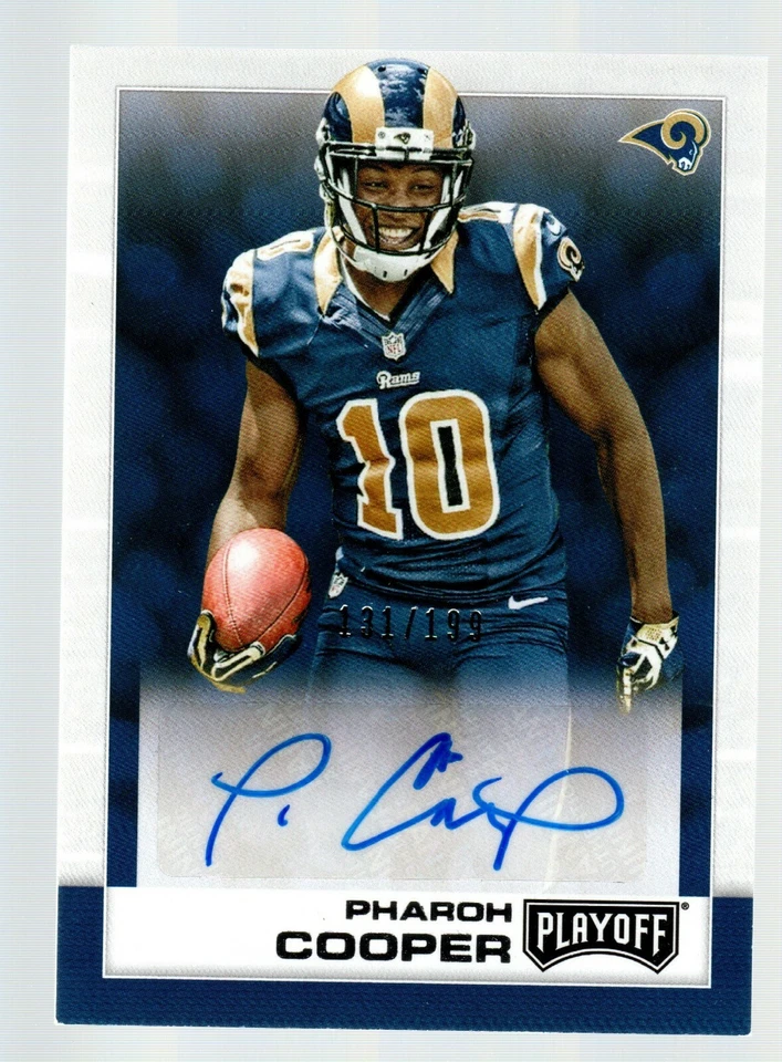 2016 Playoff Rookie Autographs #24 Pharoh Cooper 131/199  - Image 1 of 1