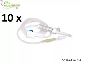 Infusionssystem 10 Infusionsbesteck Infusion Infusion Leitung Dosierer Pflanzen - Bild 1 von 6