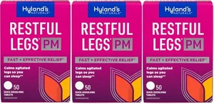 Hyland's  Restful Legs PM 50 tablets (Pack of 3) - Picture 1 of 2