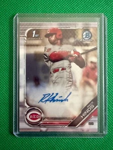Bowman Draft 2019 - Chrome Draft Pick autógrafos recibir traseros en tarjeta (AU, RC) - Imagen 1 de 2