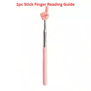 Stick Finger Reading Guide Teacher's Special Pointer Preschool Teaching Tools - Picture 1 of 2