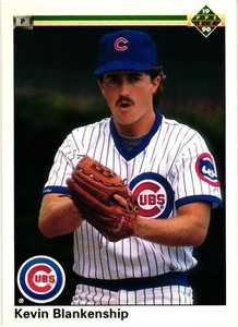 1990 Upper Deck #47 Kevin Blankenship Chicago Cubs Baseball