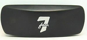 7 For All Mankind Black Hard Sunglasses / Eyeglasses Case - Picture 1 of 3