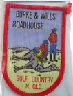 Burke & Wills Roadhouse Gulf Country N. QLD Woven Badge Randa Brand New 1980s