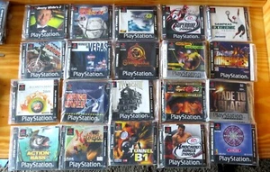 Sony PlayStation 1 PS1 Games PAL UK Version - Make Your Selection - Picture 1 of 27