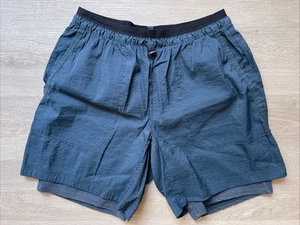 Nike Sportswear Air Tech Pack Woven 2 In 1 Shorts Blue CU3754-031 Mens Size XL - Picture 1 of 17