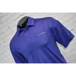 Under Armour Golf Polo Shirt Men Size Medium Polyester HeatGear Performance  - Picture 1 of 7