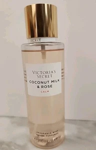 Victoria's Secret Coconut Milk Rose Calm Fragrance Mist  Body Spray 8.4 Oz New  - Picture 1 of 4