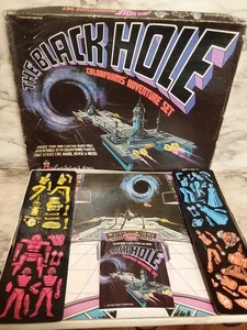 Vntg 1979 Disney THE BLACK HOLE Colorforms Movie Adventure Set in Box - Picture 1 of 10