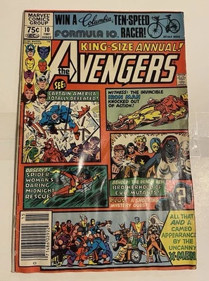 Avengers Annual #10 1st ROGUE Appearance 1st MYSTIQUE Cover Key Issue Low Grade - Image 1 of 2