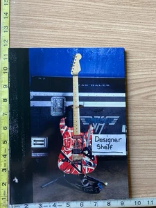 Eddie Van Halen 's Red Guitar & Stage Travel Case Book Photograph - Picture 1 of 1