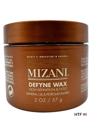 MIZANI DEFYNE WAX HIGH DEFINITION AND HOLD Edge Tame Gel, Twist & Coil 2 oz New - Image 1 of 3