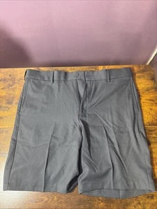 PGA TOUR Men's Expandable Flat Front Golf Short Asphalt Size 36 - Picture 1 of 10