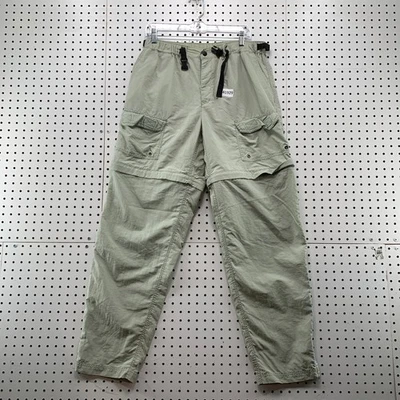 Pantalones de senderismo REI convertibles cargo para mujer grandes marfil con cinturón se adapta a 30x30 Foto 1 de 4