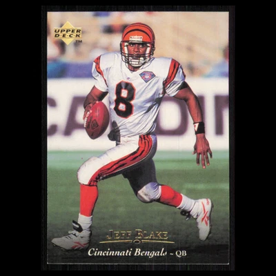 Jeff Blake Rookie #190 1995 Upper Deck Cincinnati Bengals Football Card NFL NM - Image 1 of 3