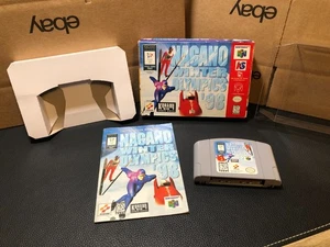 NAGANO WINTER OLYMPICS '98 N64 GAME CIB - Picture 1 of 19