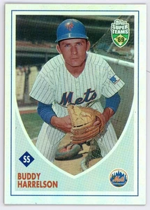 2002 Topps Super Teams Buddy Harrelson Retrofractor #89 #/1969 Mets - Picture 1 of 1