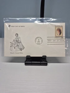 Edna St Vincent Millay First Day Of Issue Envelope 1981 Women History .18 Cents - Picture 1 of 1
