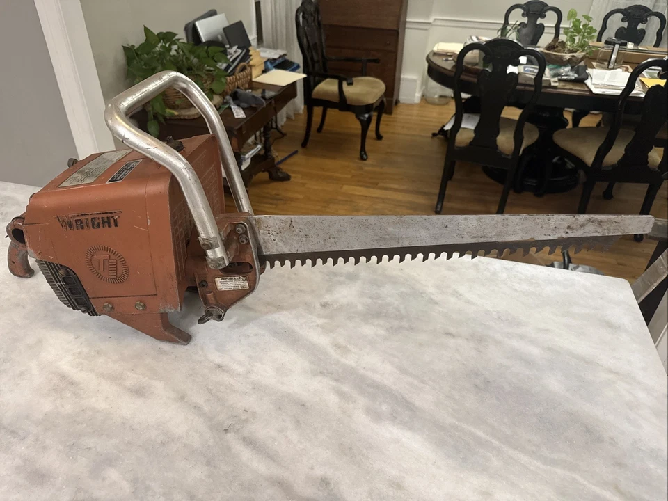 Vintage Wright 5020 A  Reciprocating Chainsaw Nice Wow 👀 116 CC - Image 1 of 4