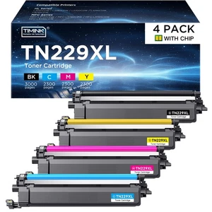 TN229XL TN229 Toner Cartridge Replacement for Brother TN229 XL TN 229XL TN-22... - Picture 1 of 8