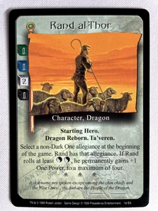 Rand al'Thor (III) - Wheel of Time CCG - Premier - Picture 1 of 1