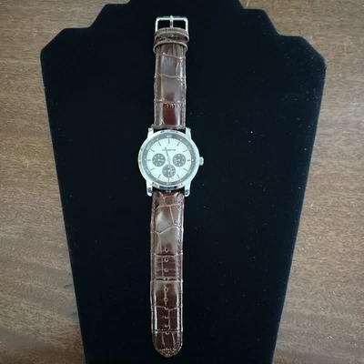 Мужские часы Claiborne CLM1004 40 мм водостойкие нержавеющая сталь дневные циферблаты - Изображение 1 из 4