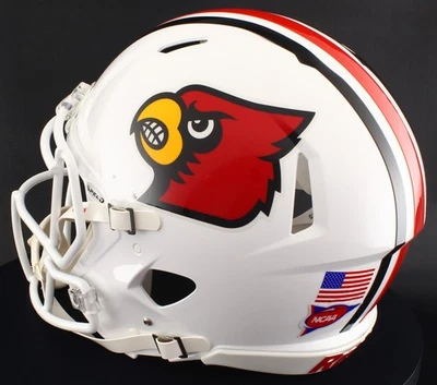 LOUISVILLE CARDINALS NCAA Riddell Speed Full Size AUTHENTIC Football Helmet - Image 1 of 4