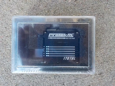 Protek RC 170TBL Black Label High Voltage Ultra High Torque Brushless Servo - Image 1 of 3