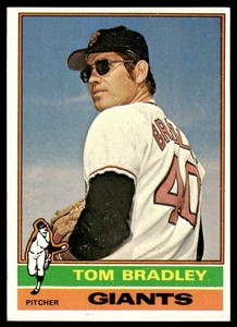 1976 TOPPS TOM BRADLEY SAN FRANCISCO GIANTS #644