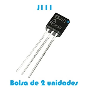 Transistor J111 - Tipo JFET - Encapsulado TO 92 - Bolsa De 2 Unidades - Imagen 1 de 2