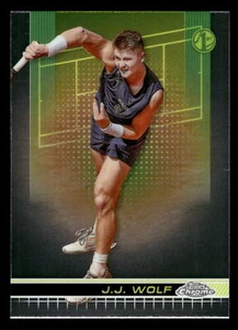 2024 Topps Chrome Tennis J.J. WOLF 1ST #67 - Picture 1 of 2