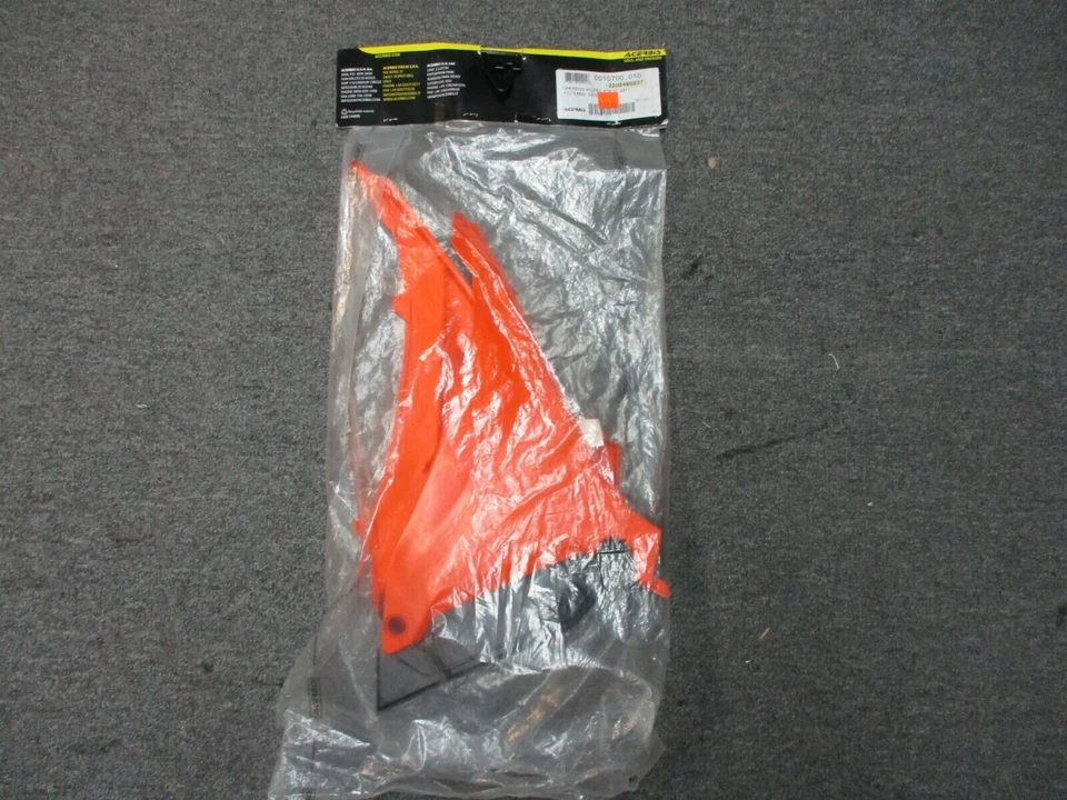 KTM SX 2011 橙色过滤器/空气盒盖 Acerbis 2205460237 出品 — 第 1/4 张图片