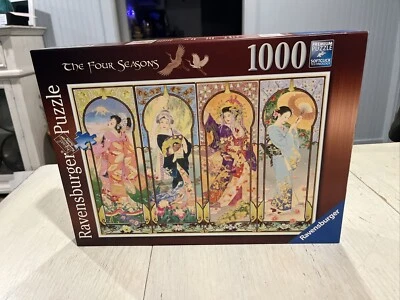RAVENSBURGER  Puzzle “THE FOUR SEASONS” 1,000 PIECE~COMPLETE - Image 1 of 4