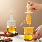 Heat Resistant Silicone Brush Head for Handling Hot Food with Oil Brush Bottle
