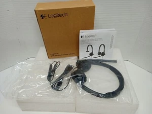 Logitech H570e USB Stereo Headset - Black (Model 981-000574) Headphones - Picture 1 of 3